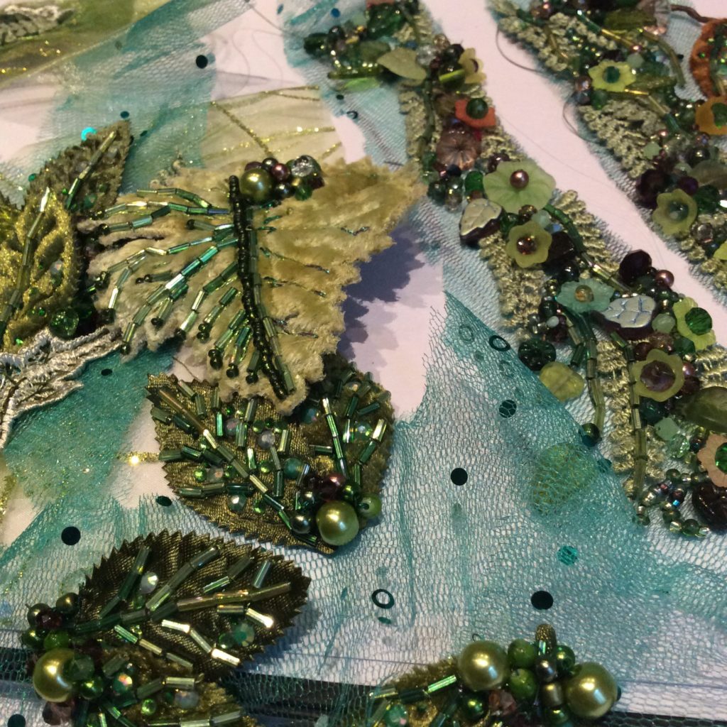 bead embroidery appliques Suzanne Forbes 2017