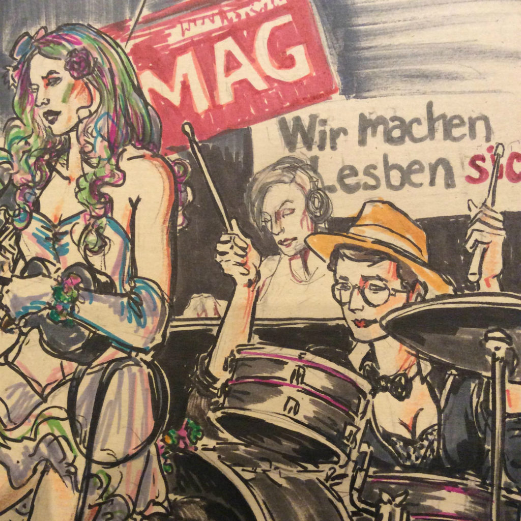 donut heart berlin july 15 detail by Suzanne Forbes