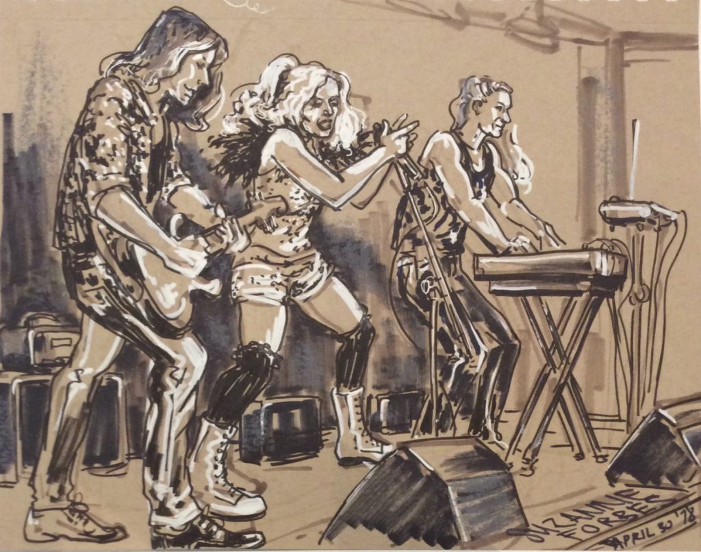 Das Fluff at Berliner Kultursalon April 30 by Suzanne Forbes