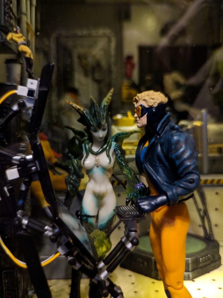 Dollhouse Underground Superpowers Laboratory Tube Room by Suzanne Forbes by Daria Rein