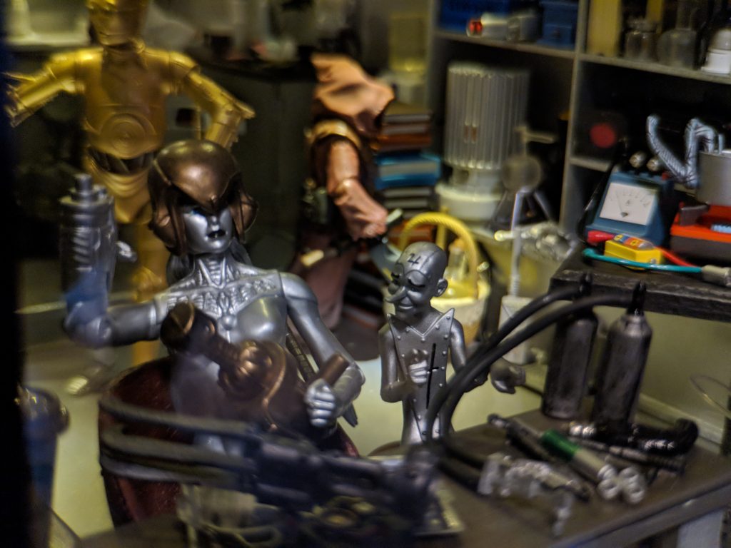 Dollhouse Machine Shop by Suzanne Forbes. Photo by Daria Rein.