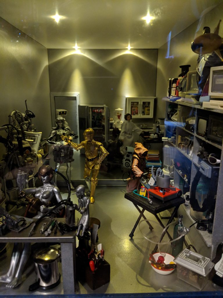 Dollhouse Machine Shop by Suzanne Forbes. Photo by Daria Rein.