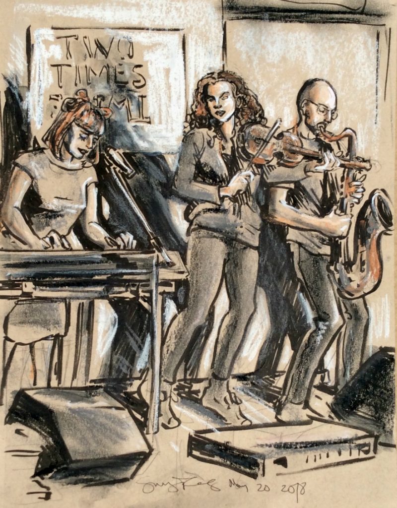 Two Times Twice at Berliner Kultursalon by Suzanne Forbes May 20 2018