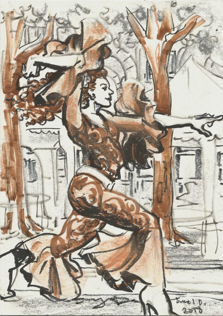 Dancer at Berlin Classic Days by Suzanne Forbes June 10 2018