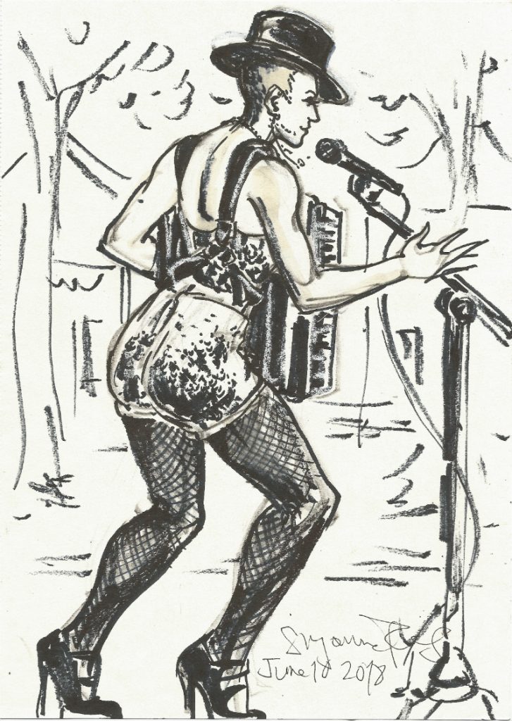 Miss Natasha Enquist at Berlin Classic Days by Suzanne Forbes June 10 2018 