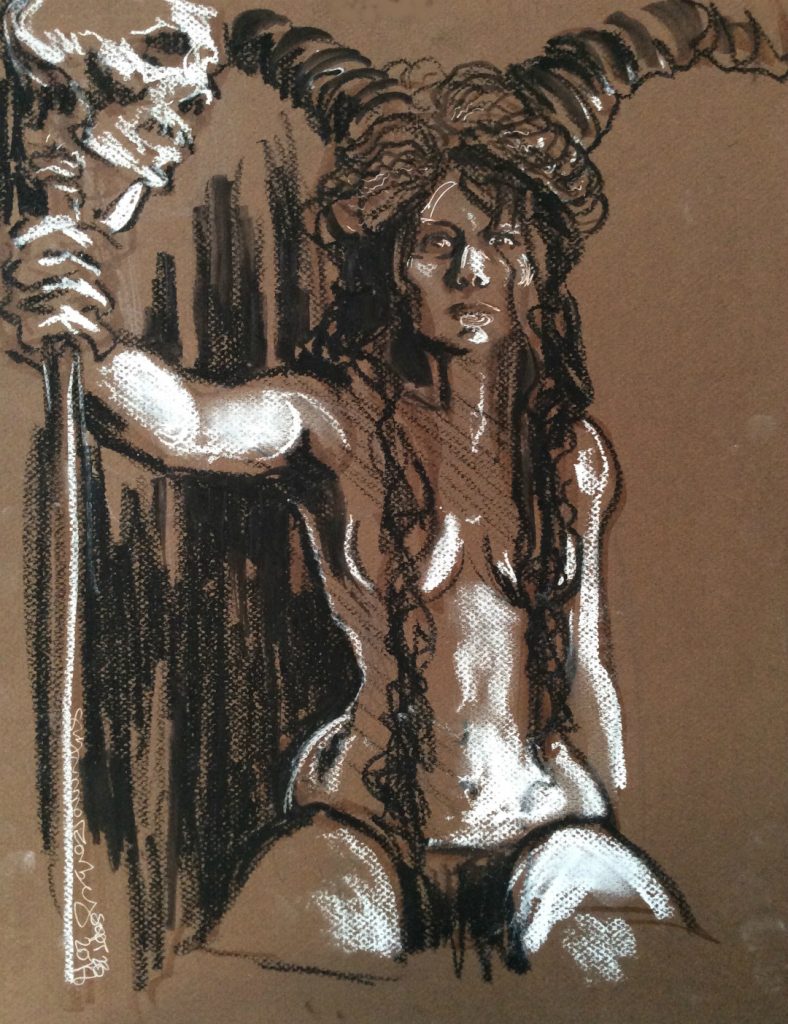 Valentina Demonia as Baba Yaga by Suzanne Forbes Sept 23 2018