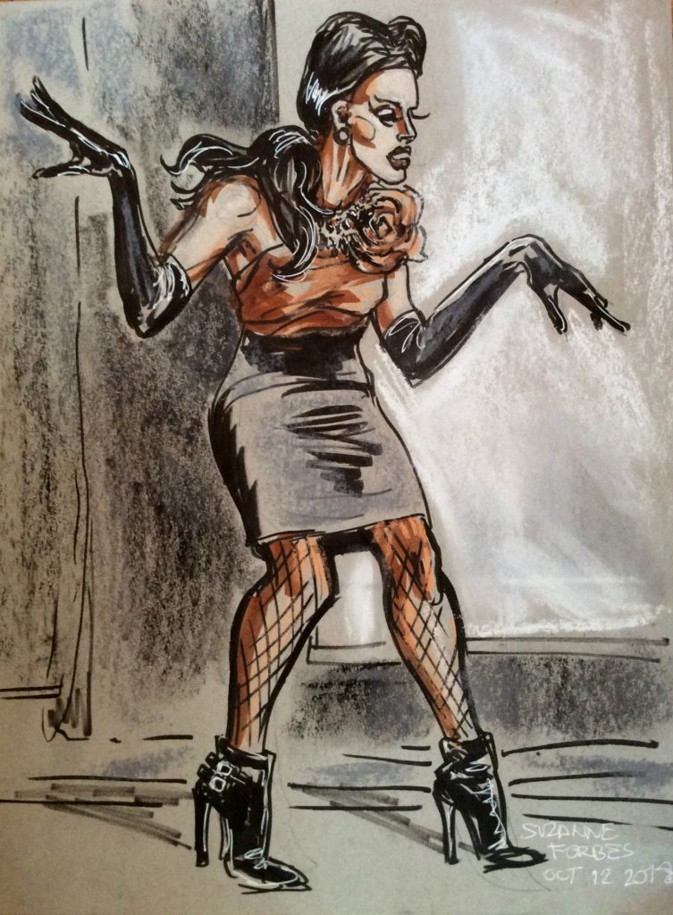 Antina Christ at Monster Ronsons Oct 9 2018 by Suzanne Forbes