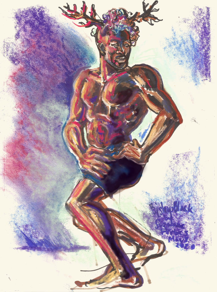 Bishop Black at Dr Sketchys Berlin by Suzanne Forbes May 8 2020