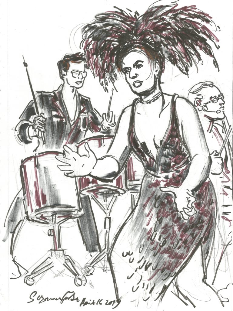 Feline and Strange at Violet Variete Schuz April 10 2019 by Suzanne Forbes