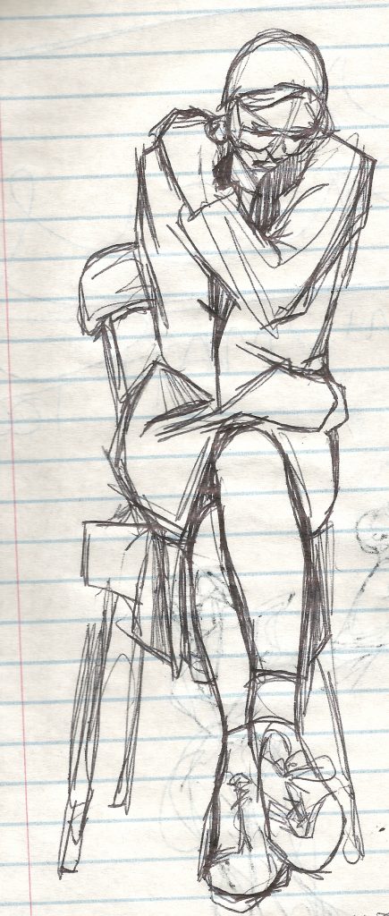 Self portrait in Woullet uniform Spring 1990 Rachel Ketchum aka Suzanne Forbes