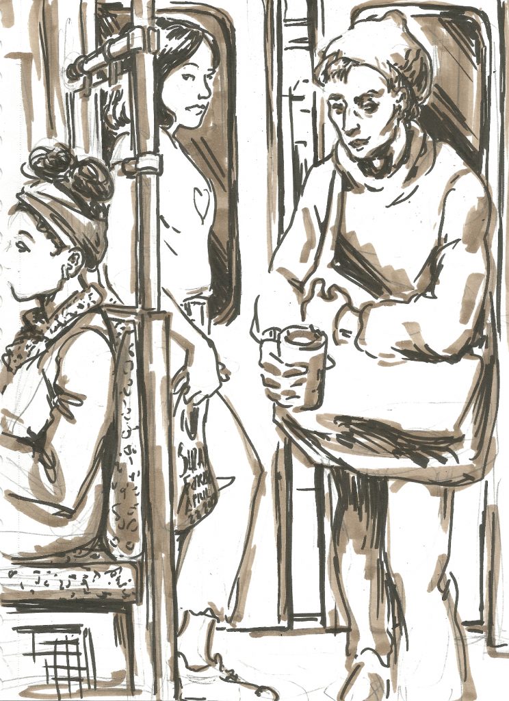 Unterwegs April 23 2019 by Suzanne Forbes spare change