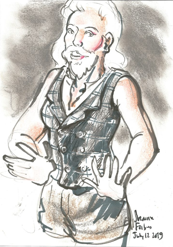 The Diamond Dahlia at Berlin Burlesque Week at Ballhaus Berlin by Suzanne Forbes July 12 2019