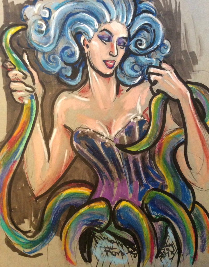 Miss Strawberry Moon at Extravagant Shambles Pride Not Prejudice August 29 2019 by Suzanne Forbes