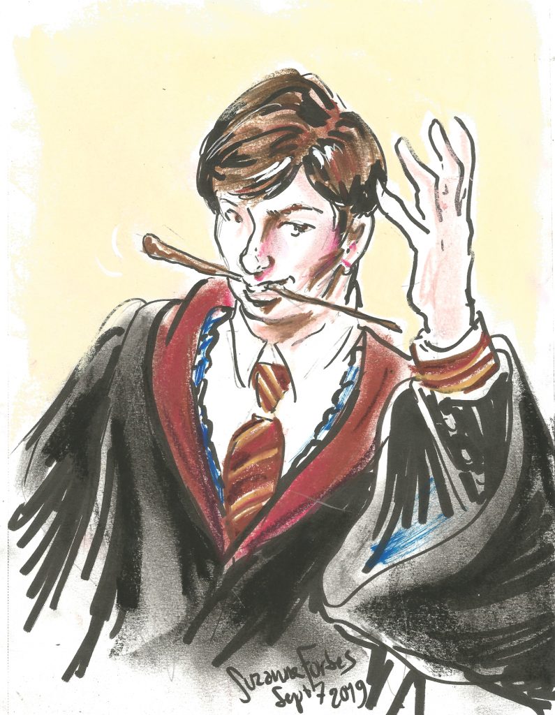 Skirt Vonnegut at Pride Not Prejudice Sept 7 2019 by Suzanne Forbes