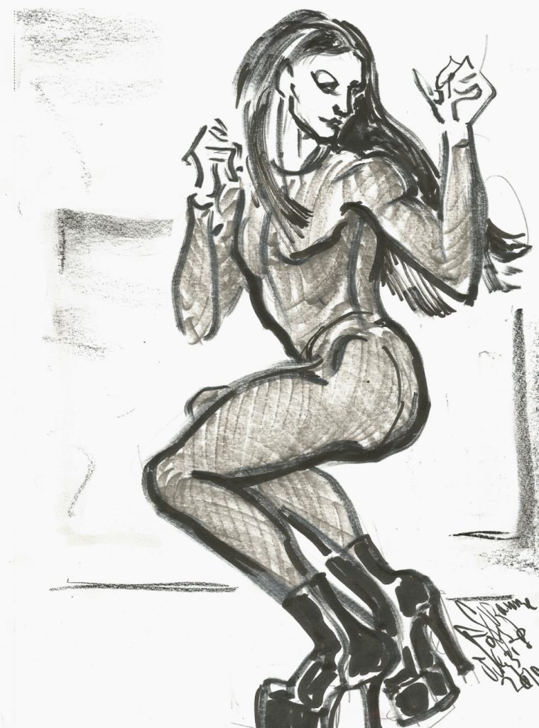 Dancer at Bushwig Berlin by Suzanne Forbes July 31 2019