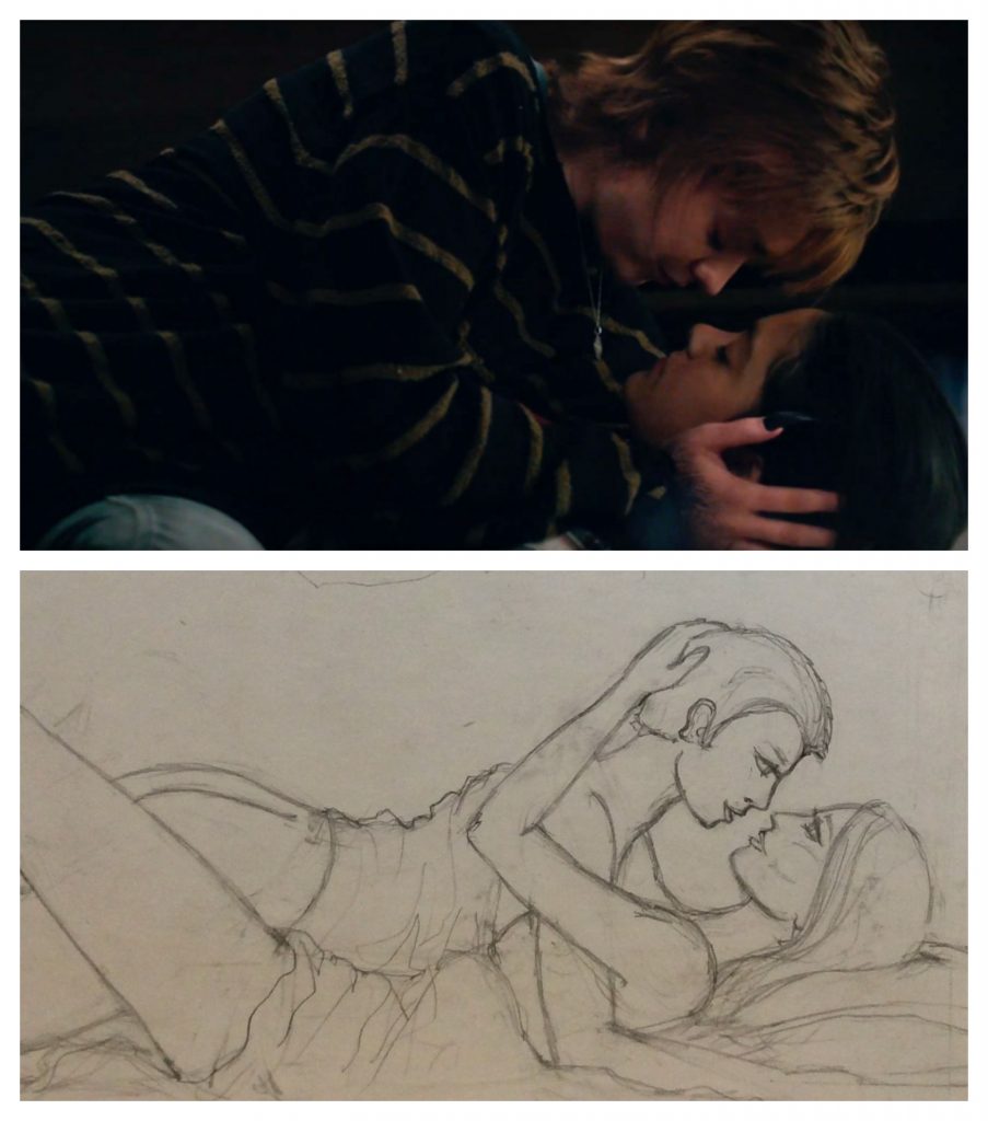 Rahne Dani New Mutants Queer Love Movie and 1986 art by Suzanne Forbes