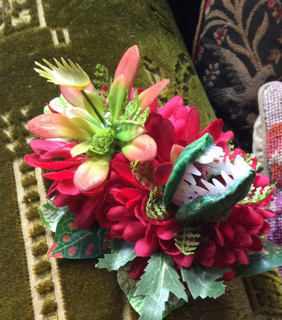 Alien Venus Flytrap Hair clip by Suzanne Forbes March 2020 3