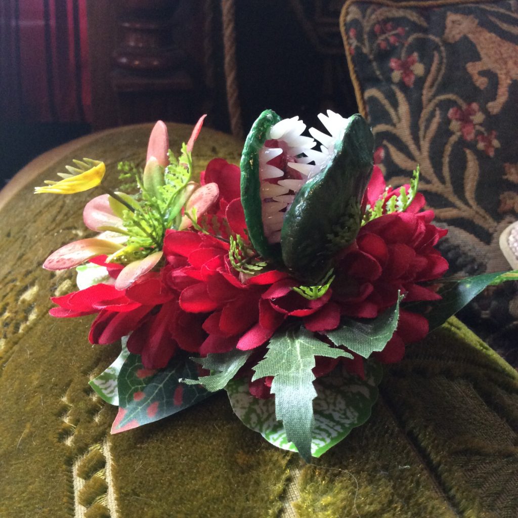 Alien Venus Flytrap Hairclip by Suzanne Forbes March 2020 2