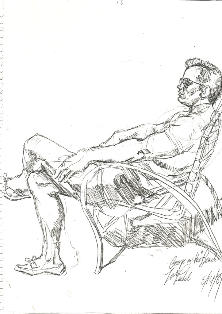 George at Fellowship May 14 1989 by Rachel Ketchum aka Suzanne Forbes