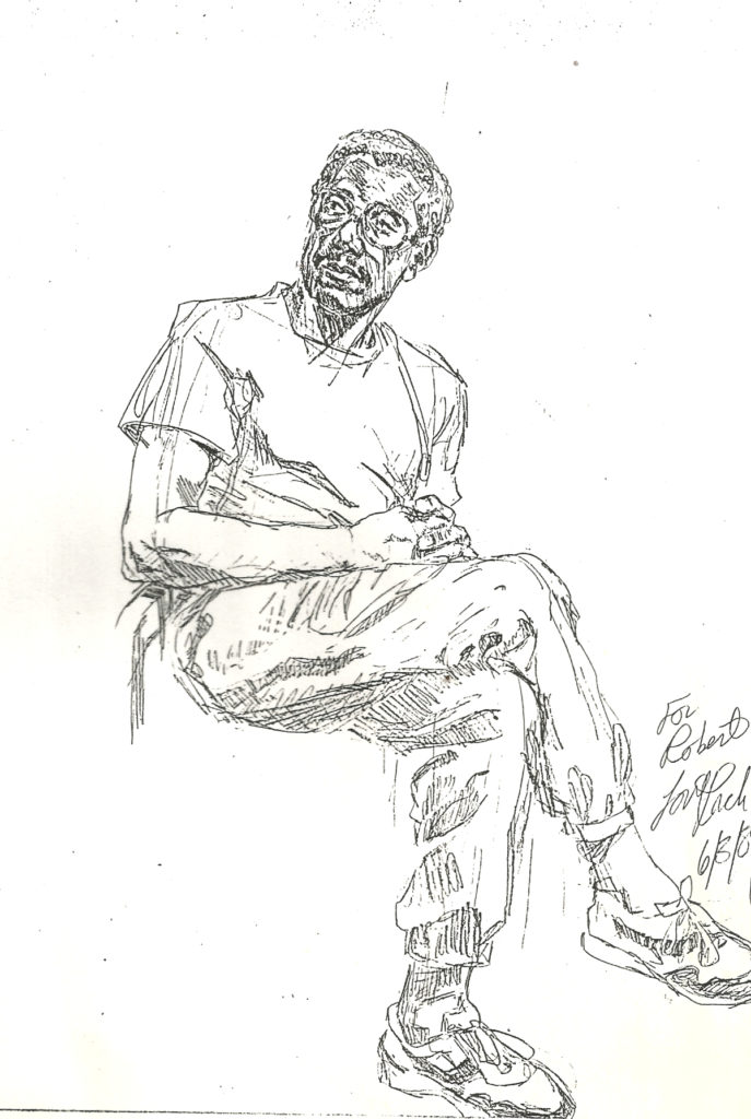 Robert at Fellowship June 3 1989 by Rachel Ketchum aka Suzanne Forbes