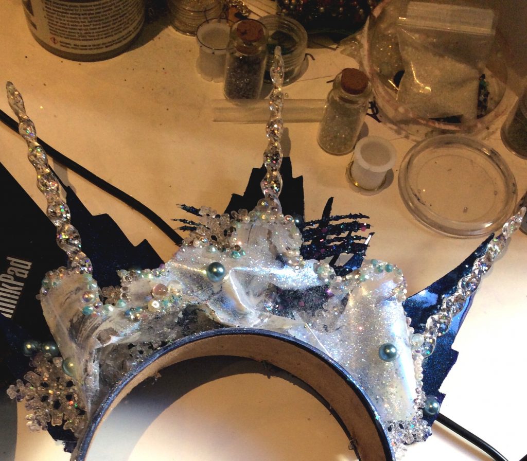 Ice Queen Crown WIP 2 by Suzanne Forbes March 2020