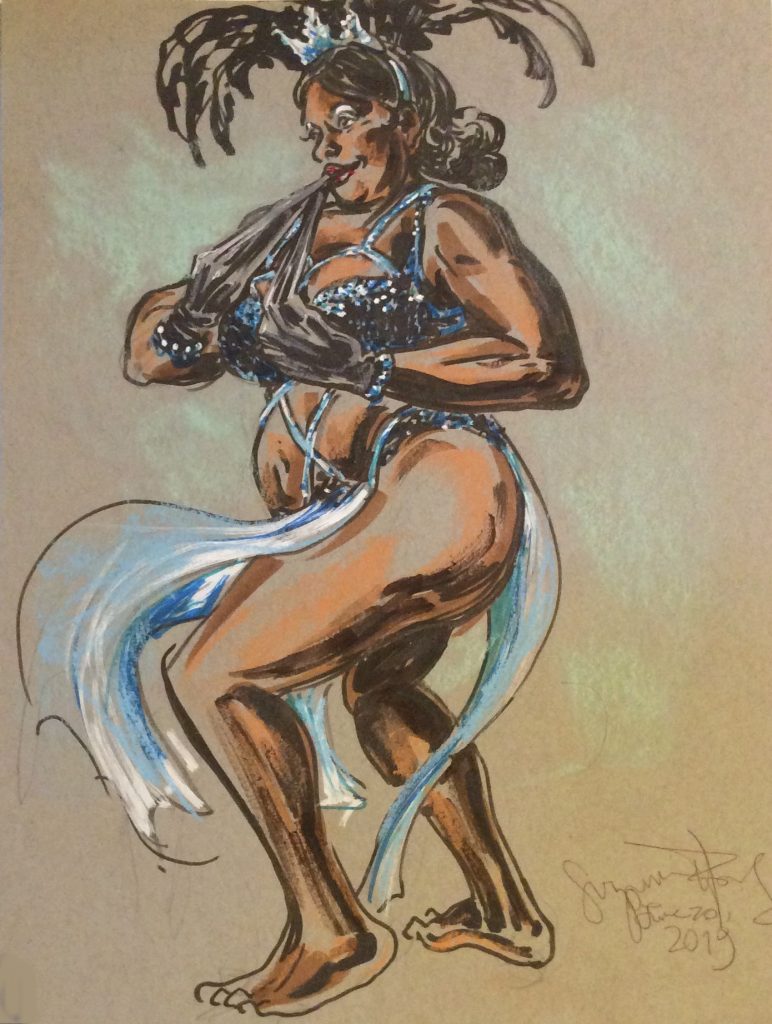 Noeline la Bouche at Berlin Berlin Burlesque Week by Suzanne Forbes June 20 2019