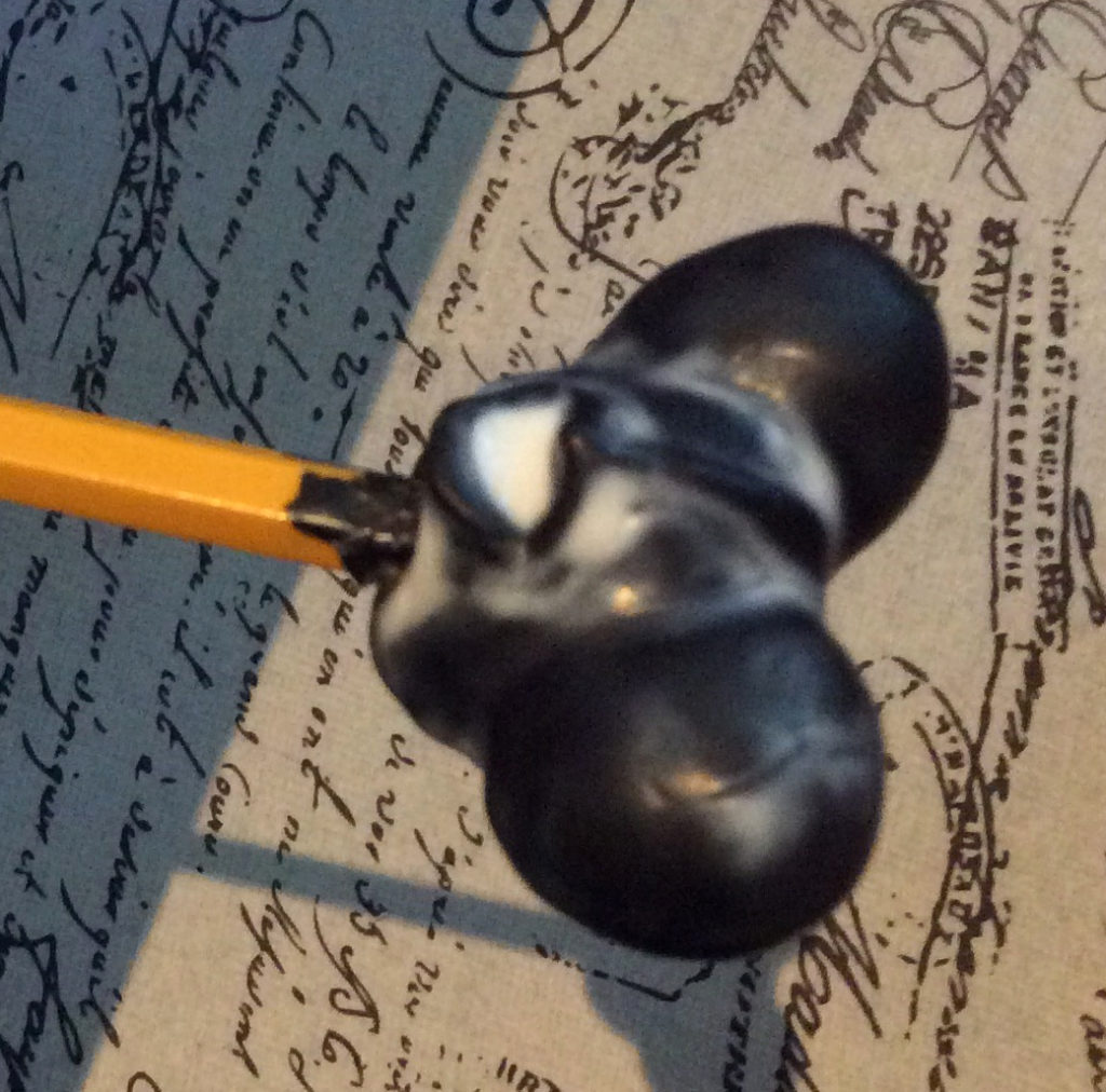 Fly Doll Head WIP by Suzanne Forbes