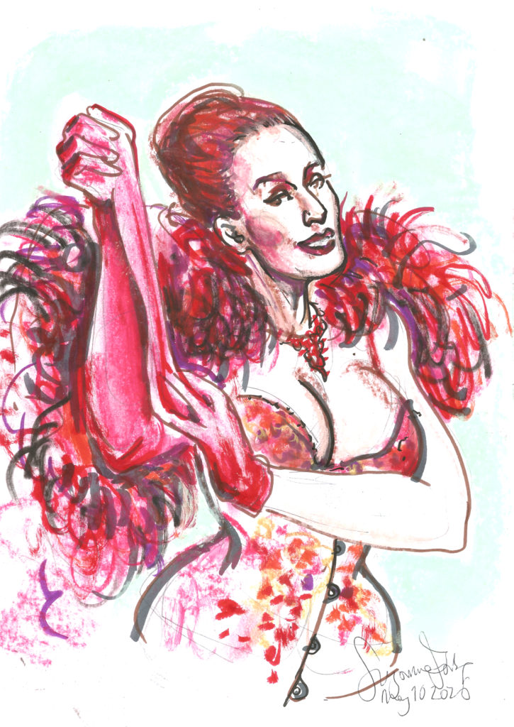 Jo Boobs Weldon for MisSa Blue Birthday Extravaganza by Suzanne Forbes May 10 2020