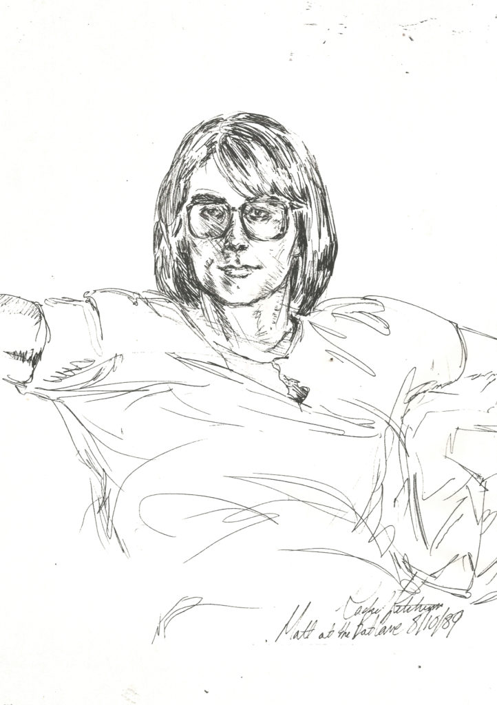 Matt at the Bat Cave August 10 1989 by Rachel Ketchum aka Suzanne Forbes