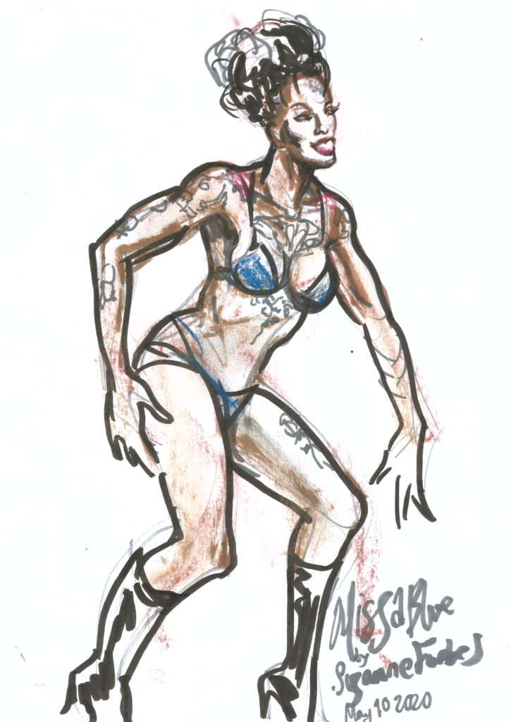 MisSa Blue for her Birthday Extravaganza 2 by Suzanne Forbes May 10 2020