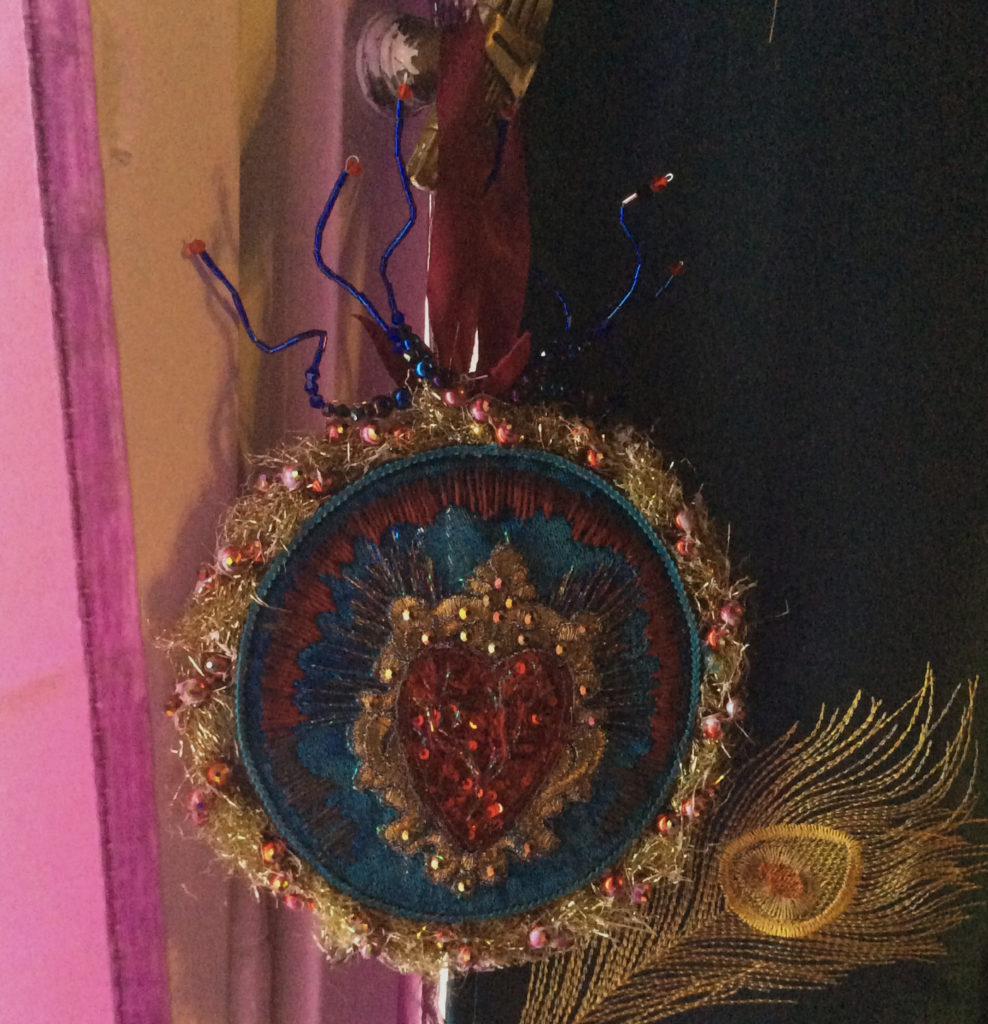 Sacred Heart Bricolage by Suzanne Forbes May 2020 