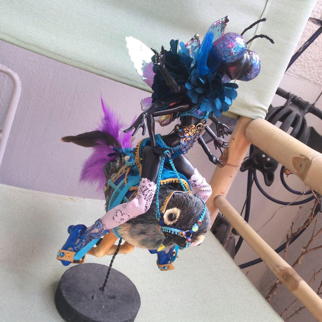 Wasp Doll outside by Suzanne Forbes May 24 2020