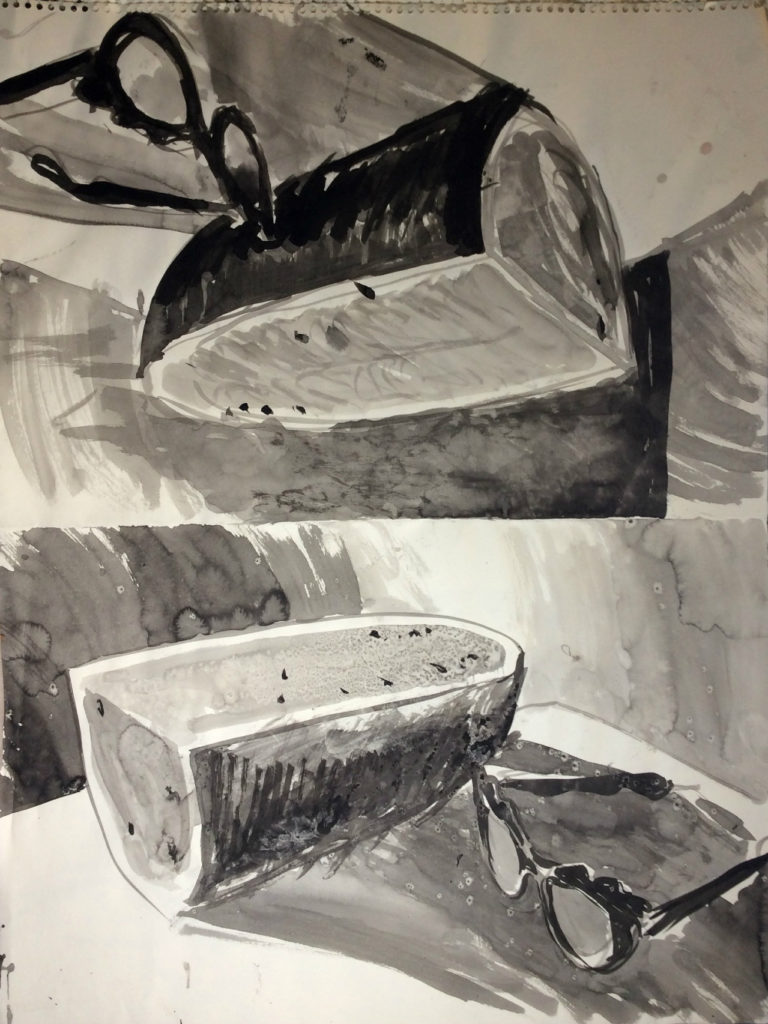 Watermelon and Sunglasses 1 bet 1988 and 1992 by Rachel Ketchum aka Suzanne Forbes