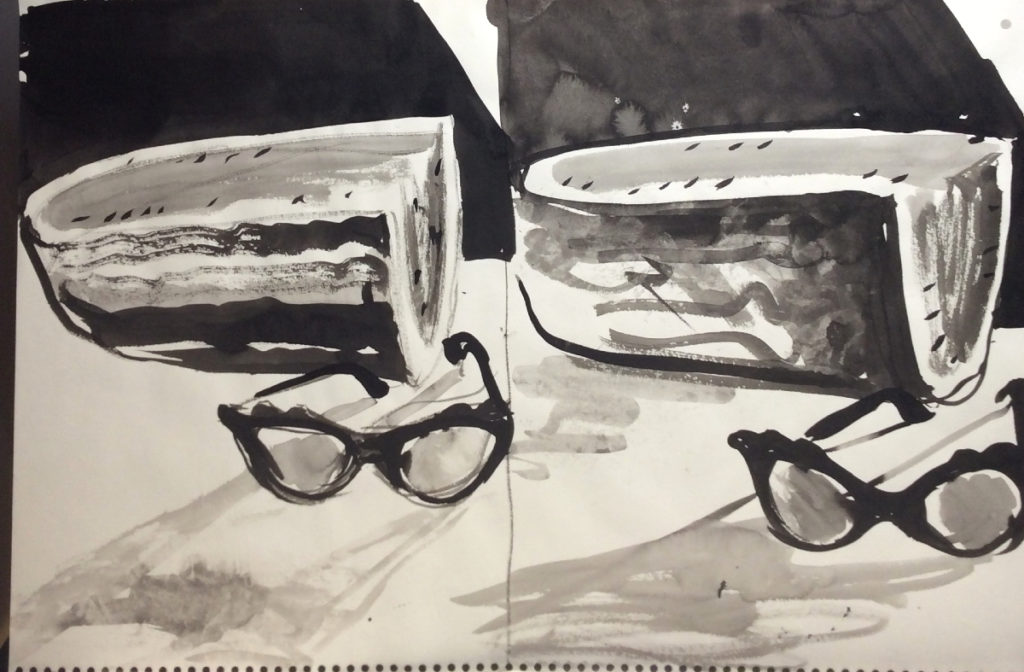 Watermelon and Sunglasses 9 bet 1988 and 1992 by Rachel Ketchum aka Suzanne Forbes