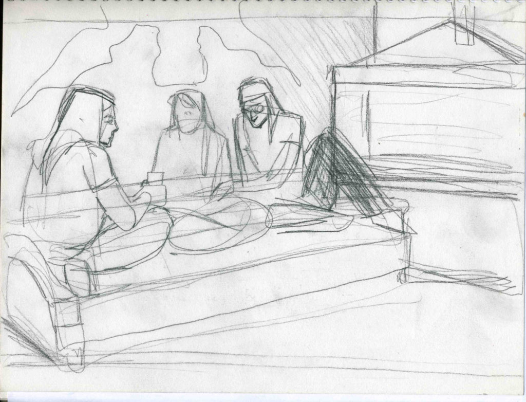 kirk me and rob harriet st 1990 by Rachel Ketchum aka Suzanne Forbes