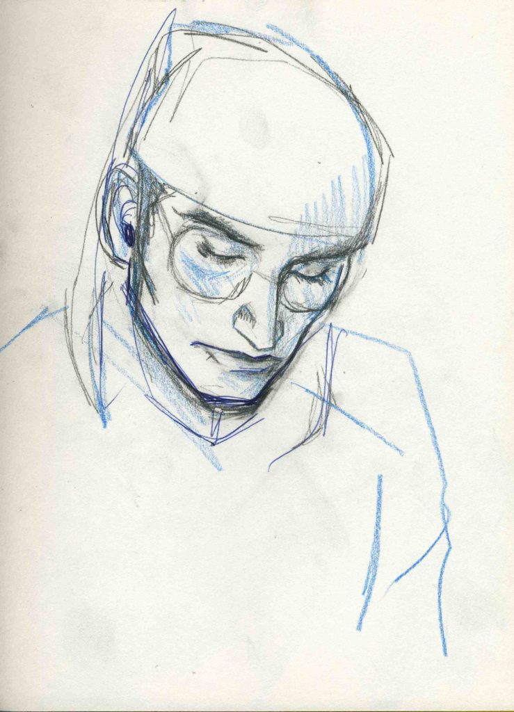 rob h at harriet st 1990 by Suzanne Forbes aka Rachel Ketchum