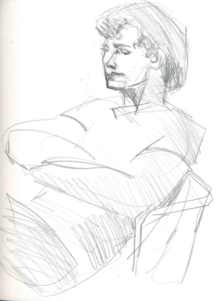 tom1990 Tom at Dunn Bros by Rachel Ketchum aka Suzanne Forbes