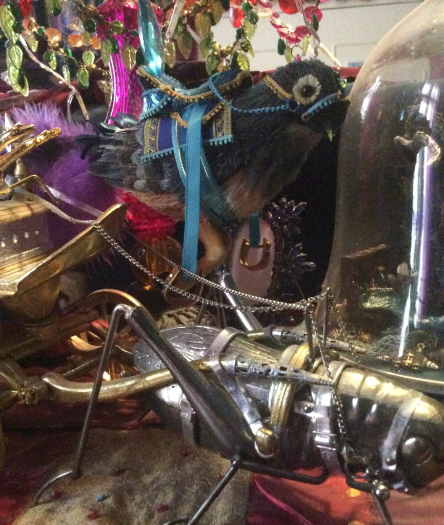 Miniature fantasy tack by Suzanne Forbes 2018 and 2020