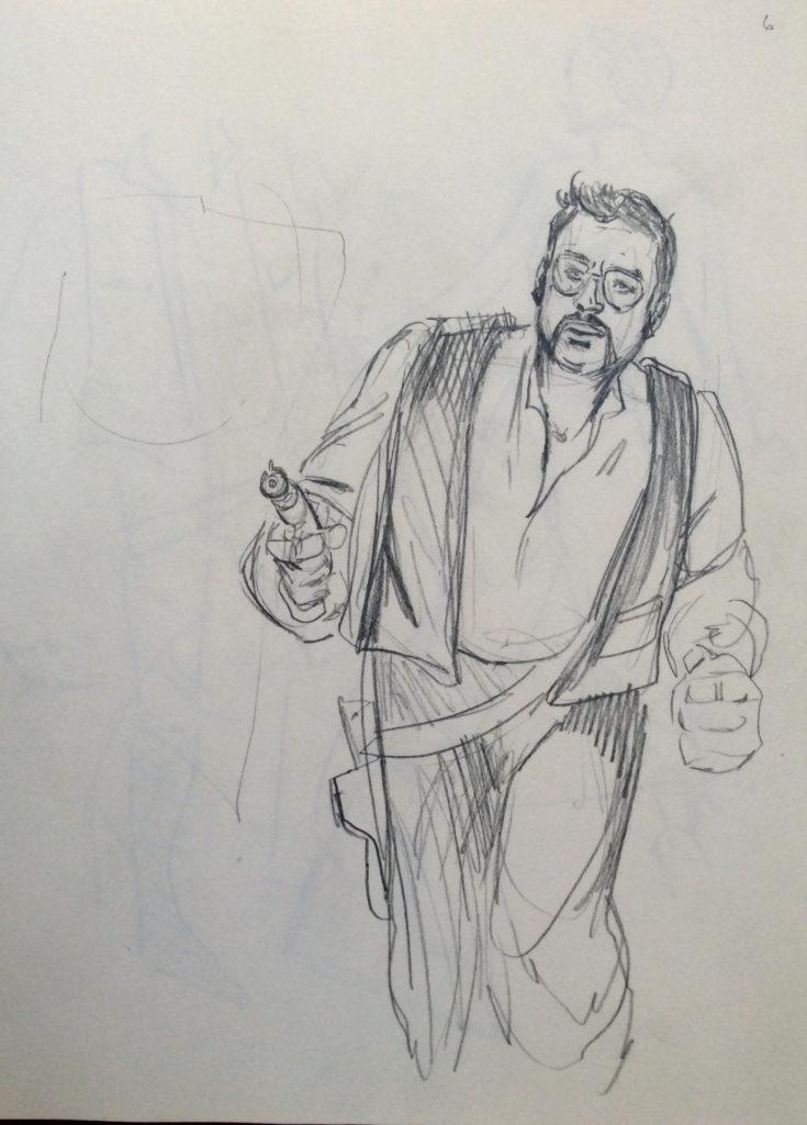 Steve as Han October 1995 by Rachel Ketchum aka Suzanne Forbes