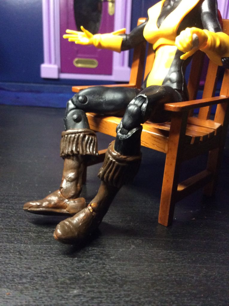 Marvel Legends Danielle Moonstar custom by Suzanne Forbes July 2020