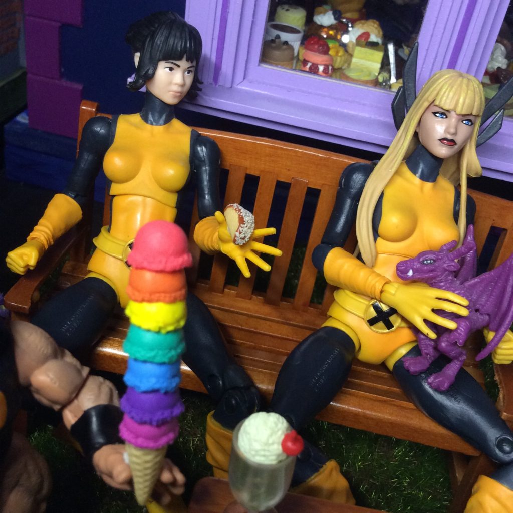 Rainbow CSD ice cream party collab Littlest Sweet Shop x Suzanne Forbes July 25 2020 Shan has a taco