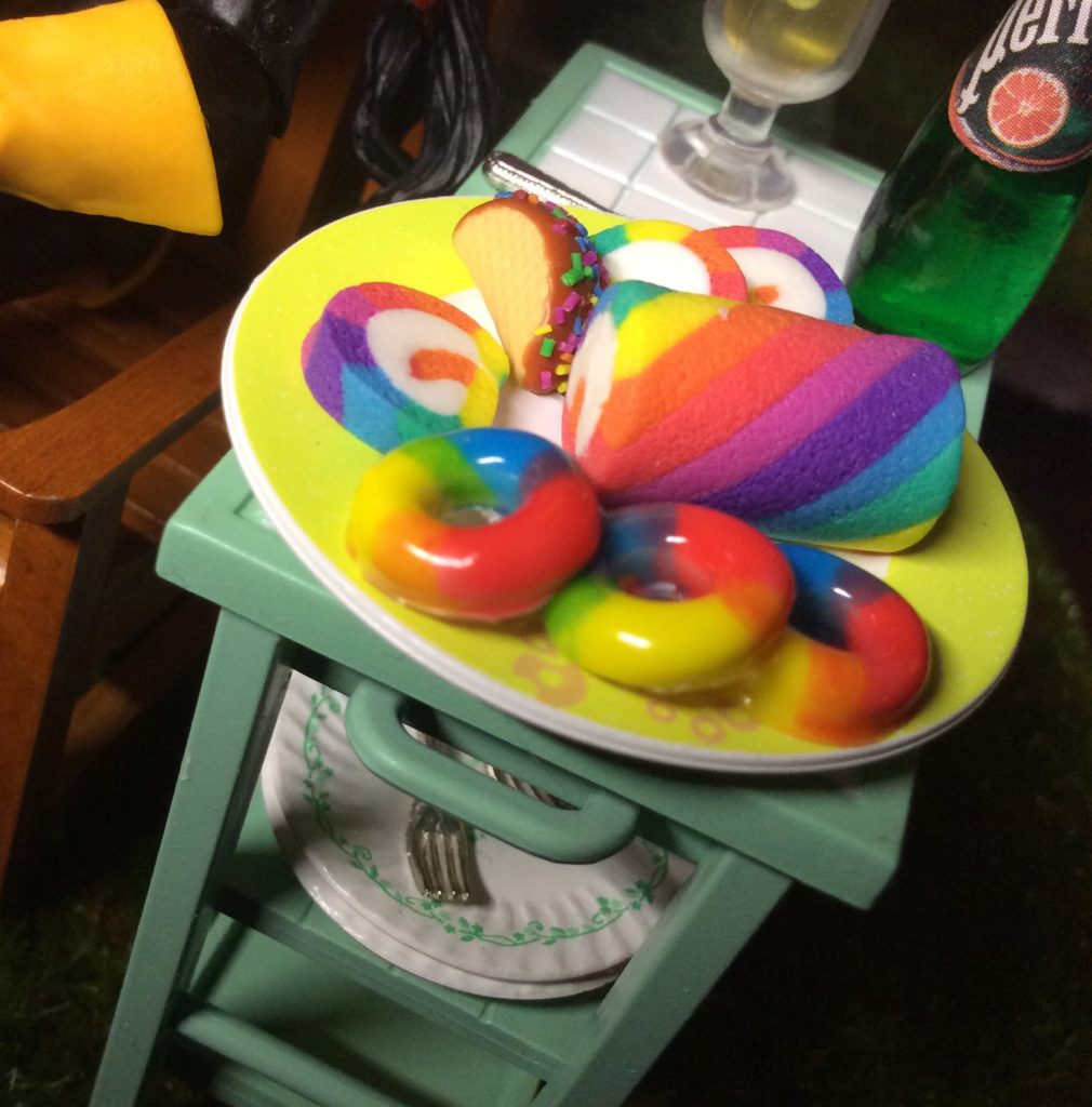 Rainbow CSD jelly roll cake by Littlest Sweet Shop by Suzanne Forbes July 25 2020