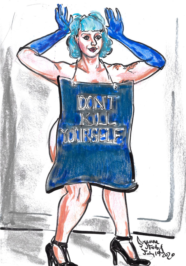 Skirt Vonnegut for Disabilitease by Suzanne Forbes July 19 2020