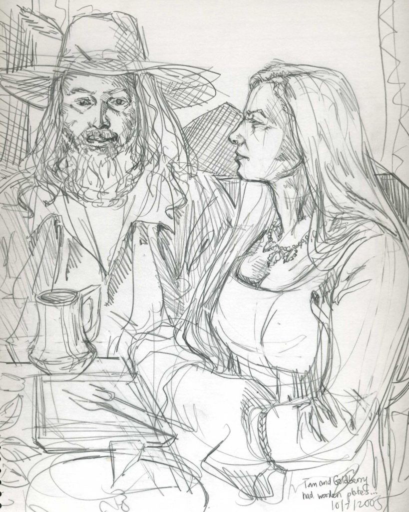 GBACG LOTR Party fall 2005 tom and goldberry by Suzanne Forbes