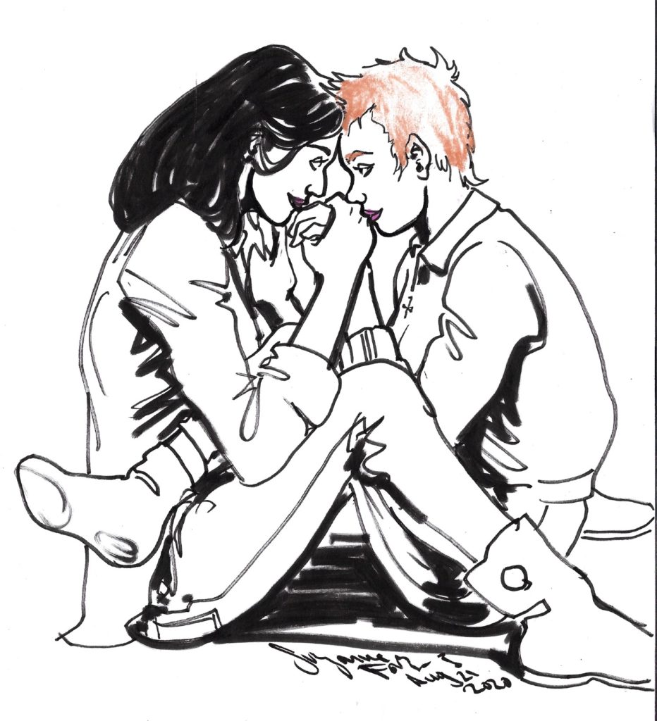 Rahne and Dani DAHNE 2020 by Suzanne Forbes