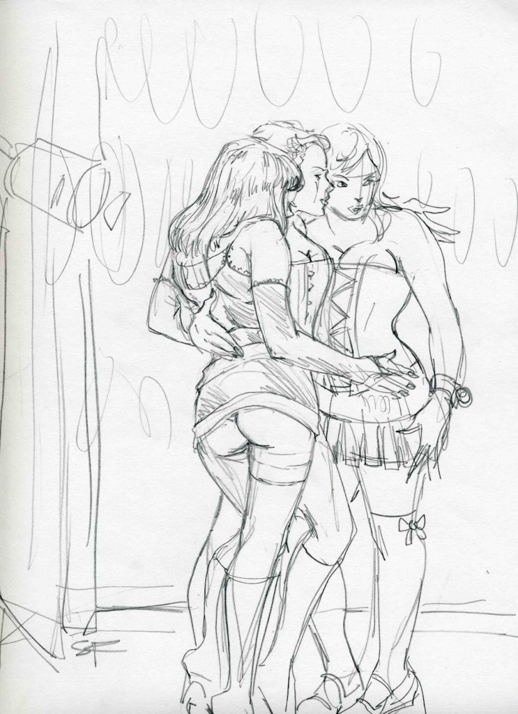 Performers at O premiere Sept 14 2006 by Suzanne Forbes