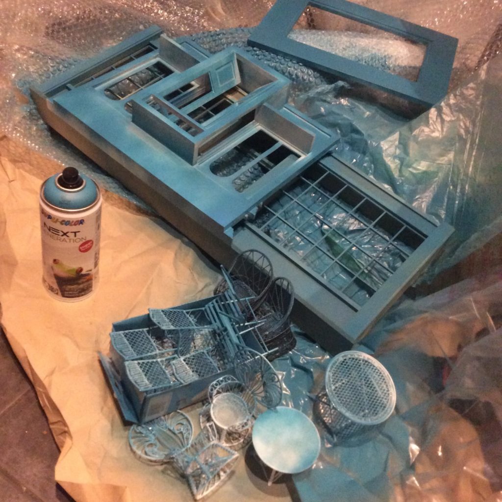 Building miniature bakery and magic shop by Suzanne Forbes Dec 2020