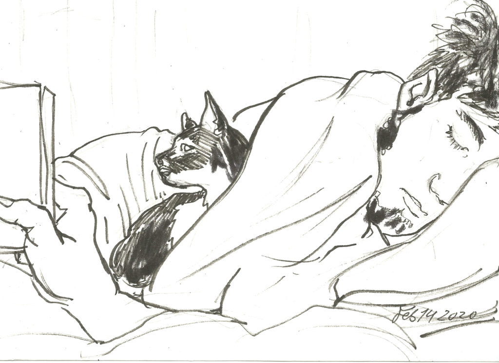 Dan and Morgan Feb 14 2020 by Suzanne Forbes