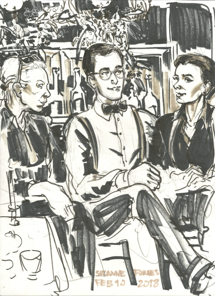 Lutter und Wegner Seit 1811 staff on As 60th Birthday by Suzanne Forbes Feb 10 2018 