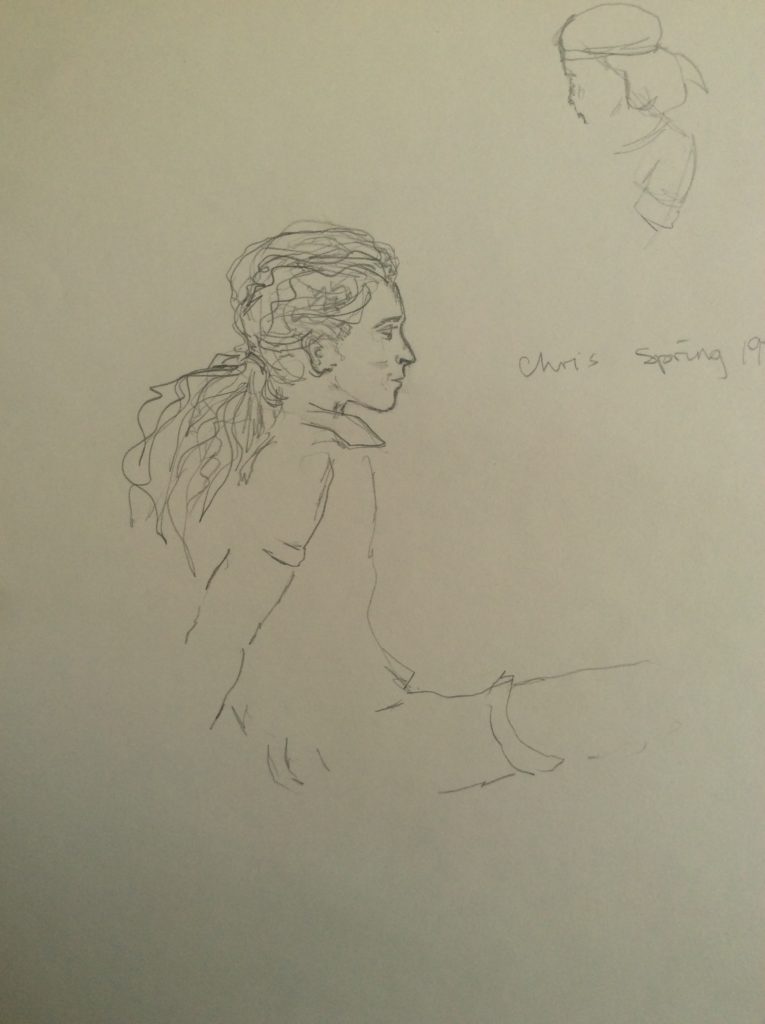 Chris in the Meadow 1984 Rachel Ketchum aka Suzanne Forbes